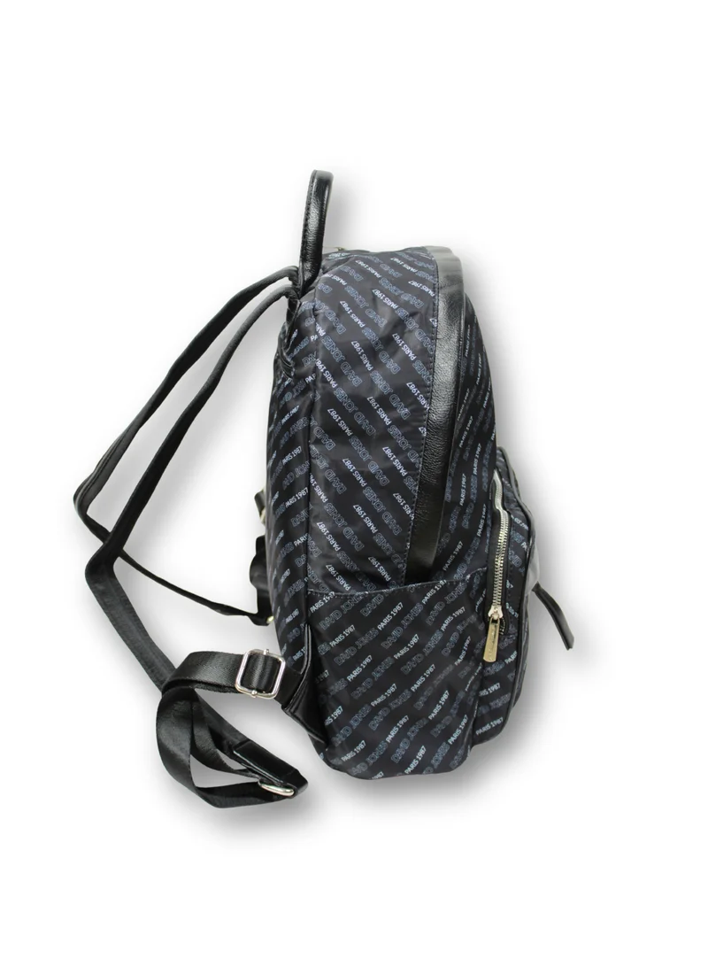 David Jones  David Jones Women's Backpack Stylish and Durable Everyday Carry | Color Black (6889-5)  | Best Price UAE
